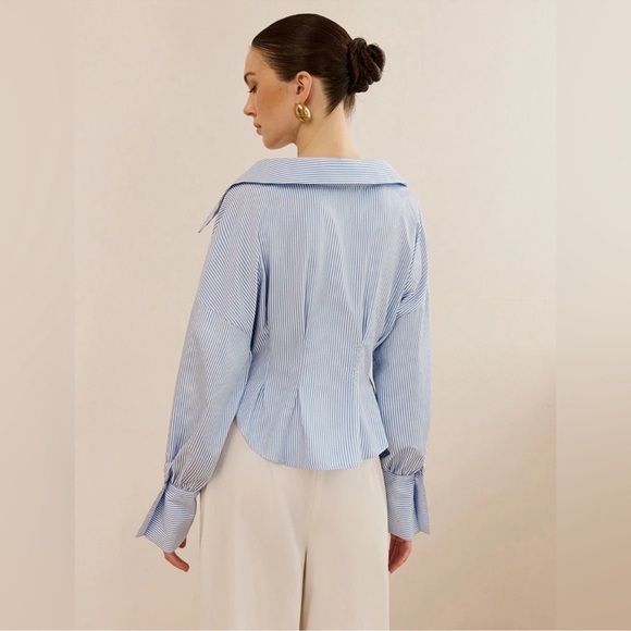 Commense Blue Button Down Shirt - Picture 4 of 10